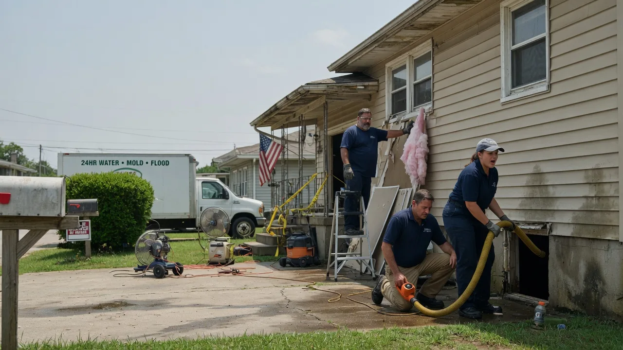 Water Damage Repair in Ratliff City, OK near me